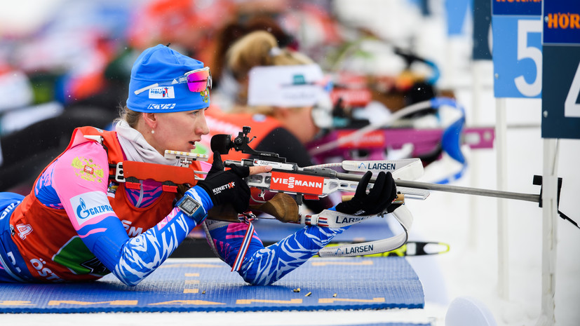 Глава СБР назвал лучшую биатлонистку сборной России