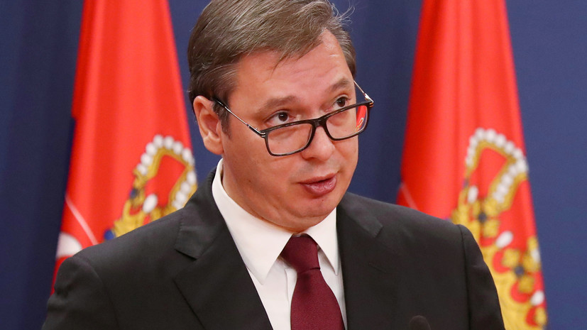Вучич призвал ЕС прекратить играть с Балканами как с марионетками
