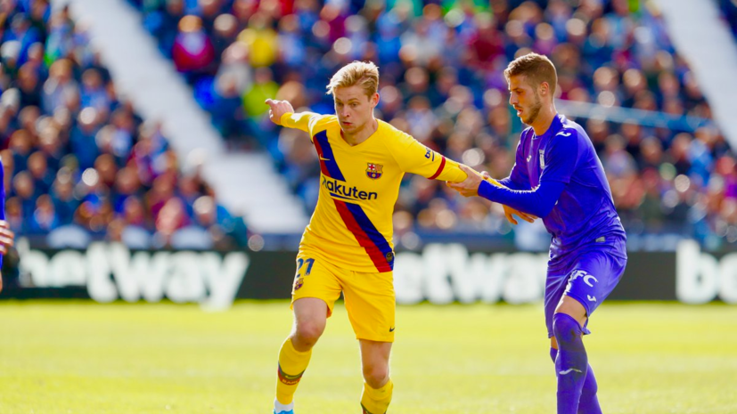 «Барселона» взяла верх над «Леганесом» в матче Примеры