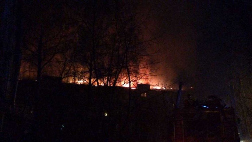 В Королёве загорелся жилой дом