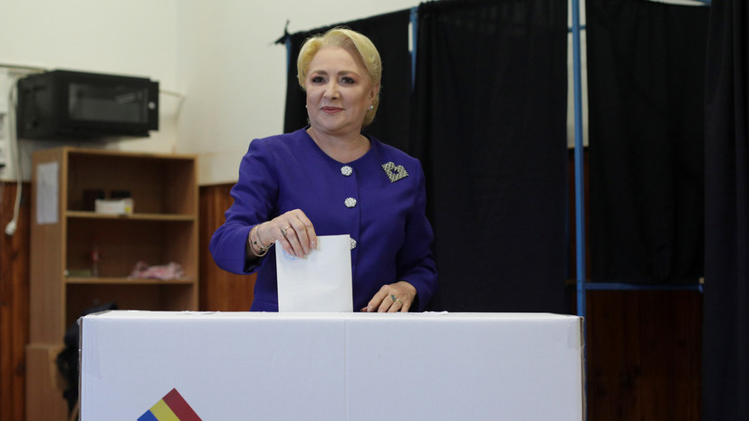 Кандидат в президенты Румынии проголосовала на выборах