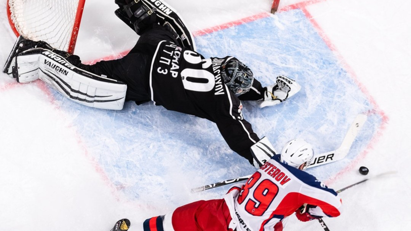 ЦСКА обыграл «Трактор» в матче КХЛ