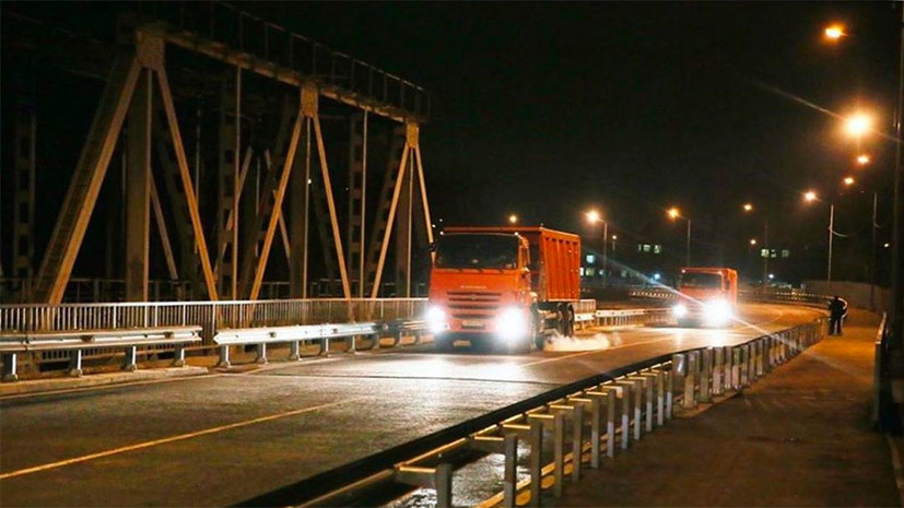 В Подмосковье открыли мост через реку Клязьму