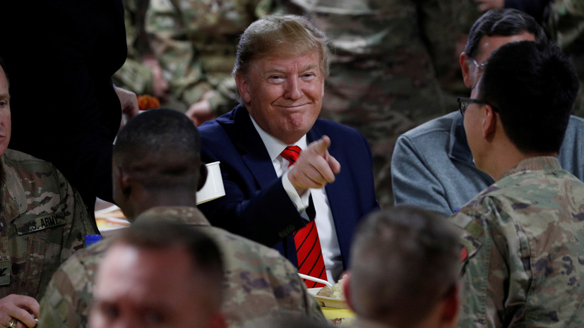 Трамп прилетел в Афганистан с необъявленным визитом