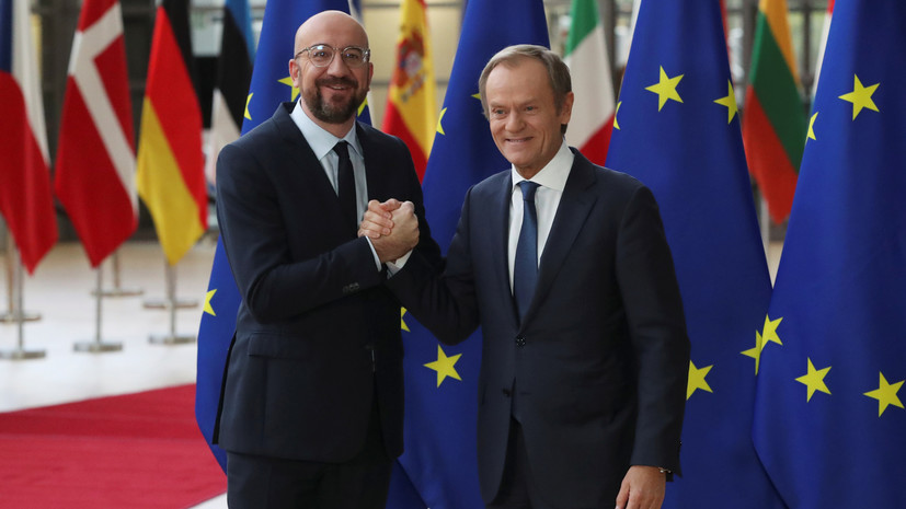 Туск передал полномочия главы Евросовета Мишелю