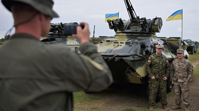 На учениях Вооружённых сил Украины и НАТО Rapid Trident 2018