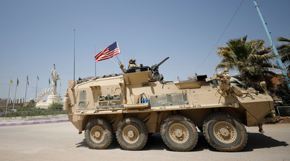 Военная техника армии США в Сирии