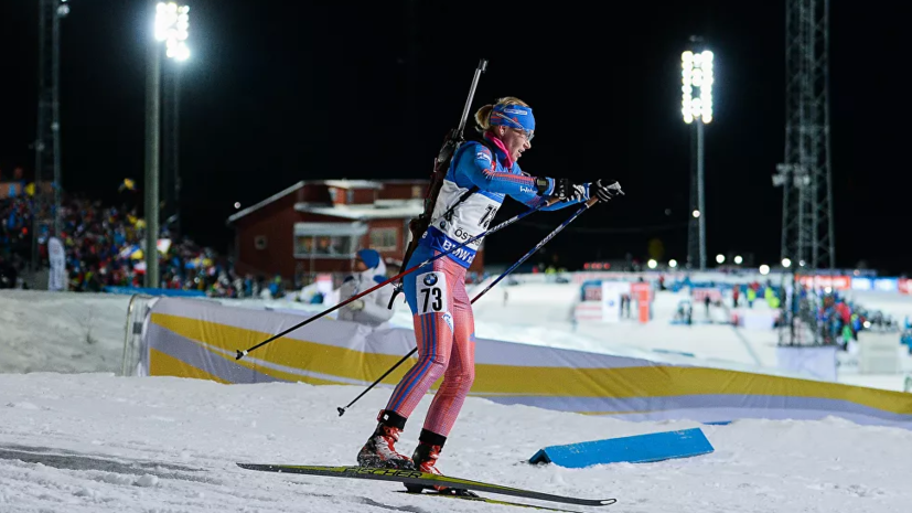 Старых и Глазырина стали призёрами в пасьюте на этапе Кубка IBU в Шушене