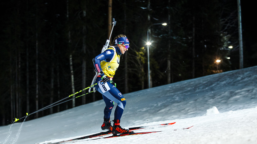 Вирер победила в спринте на этапе КМ по биатлону в Эстерсунде