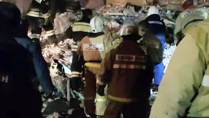 Под Белгородом завершили разбор завалов после взрыва газа в доме