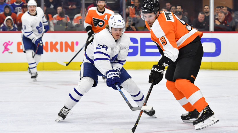 «Филадельфия» разгромила «Торонто» в матче НХЛ, Проворов набрал одно очко.