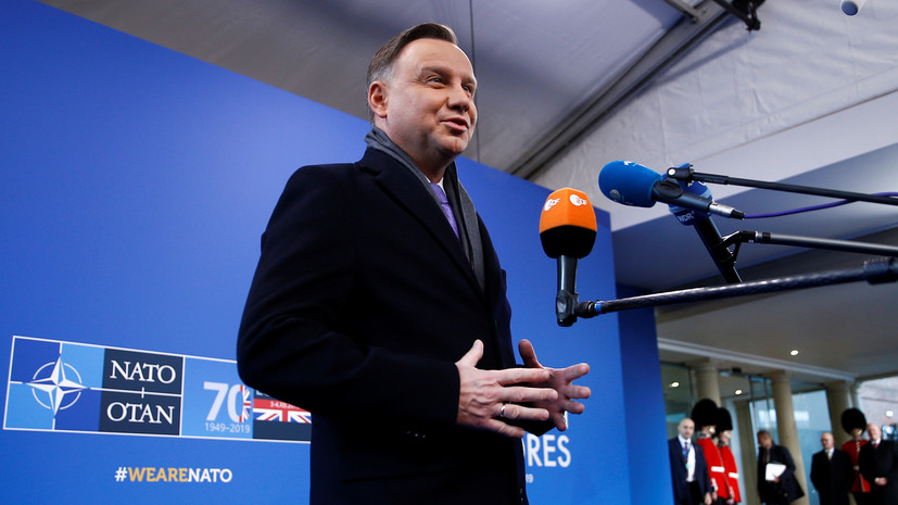 В Совфеде оценили слова президента Польши о России и НАТО