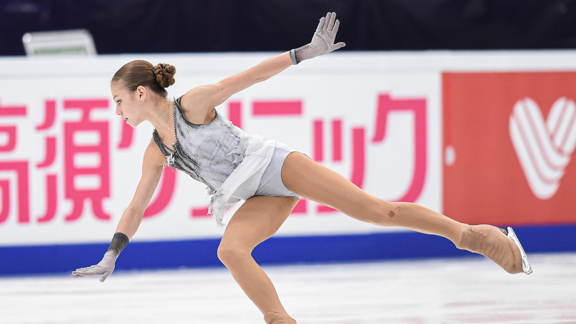 Трусова добавила тройной аксель в короткую программу на тренировке перед финалом Гран-при