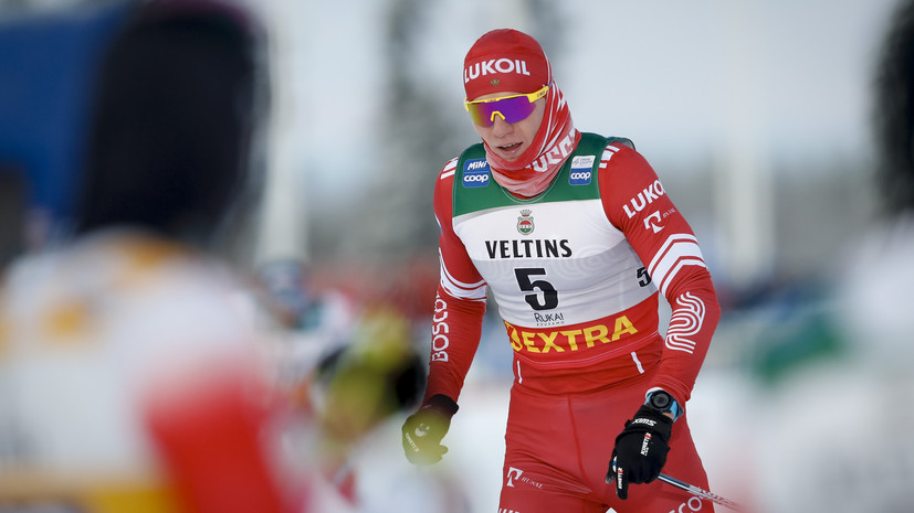 Большунов завоевал золото в скиатлоне на этапе КМ в Лиллехаммере
