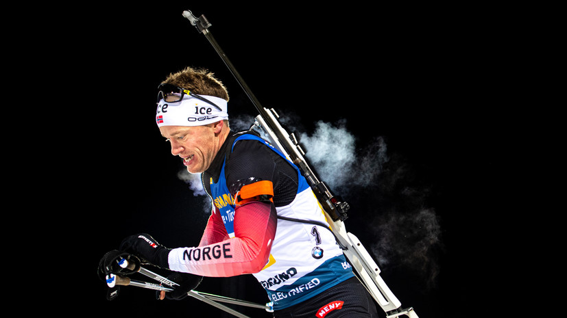 Сборная Норвегии выиграла мужскую эстафету на этапе КМ в Эстерсунде
