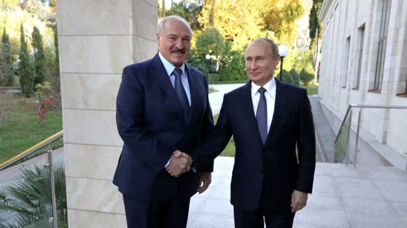 Путин поздравил Лукашенко с 20-летием Договора о Союзном государстве