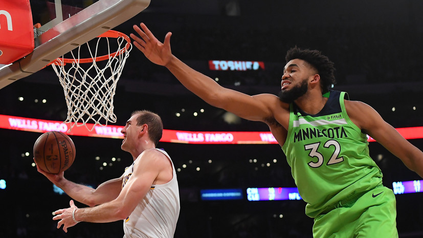 «Лейкерс» обыграл «Миннесоту» в НБА, Дэвис набрал 50 очков