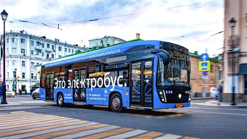 Число электробусов в Москве вырастет до 600 до конца 2020 года