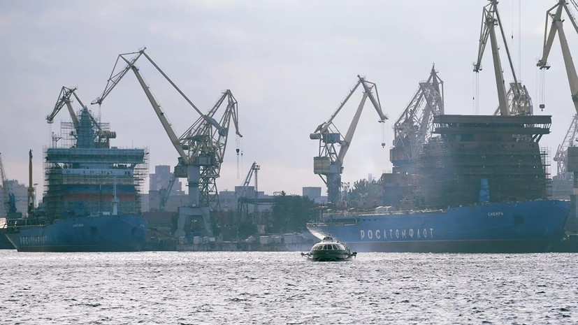 На Балтийском заводе рассказали о заводских испытаниях ледокола «Арктика»