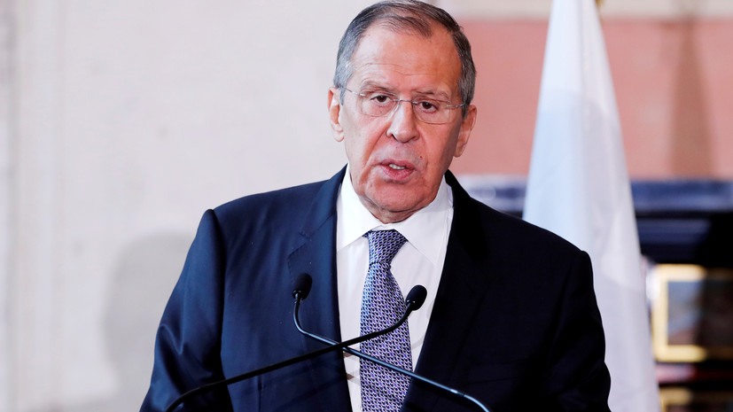 Лавров прибыл в Госдеп для переговоров с Помпео