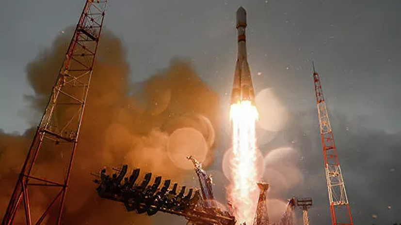 С космодрома Плесецк стартовала ракета «Союз-2.1б» со спутником