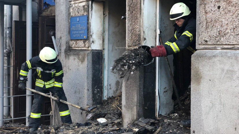 Кабмин Украины выделил $168 тысяч семьям жертв пожара в Одессе