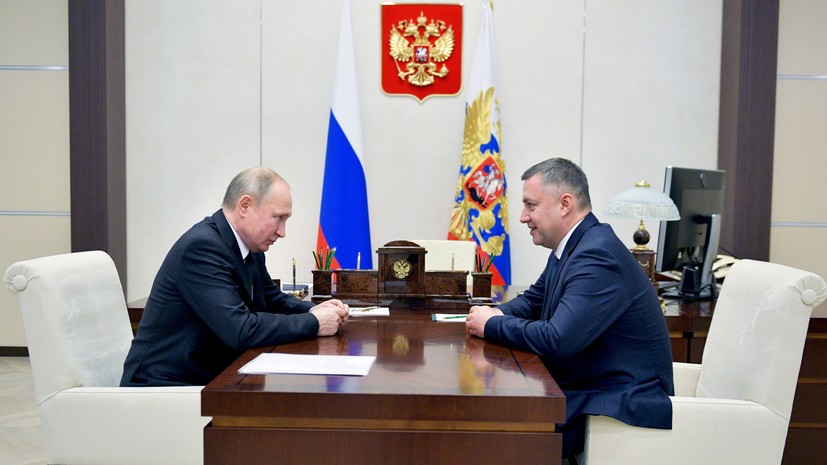 Путин присвоил врио главы Иркутской области звание генерал-полковника