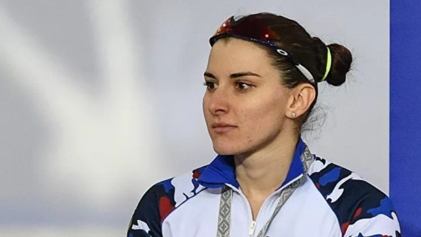 Конькобежка Голикова завоевала серебро на дистанции 500 м на этапе КМ в Нагано