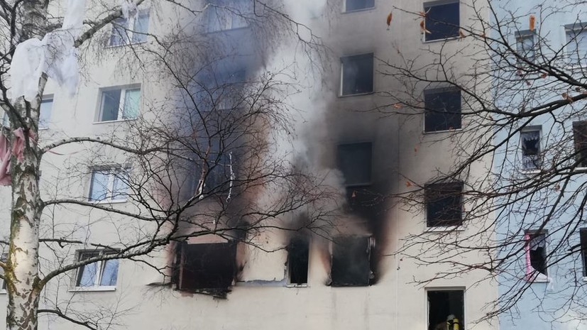 Один человек погиб при взрыве в жилом доме в Германии