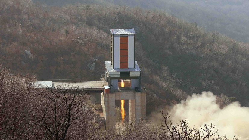 В КНДР сообщили о проведении испытания на космодроме Сохэ
