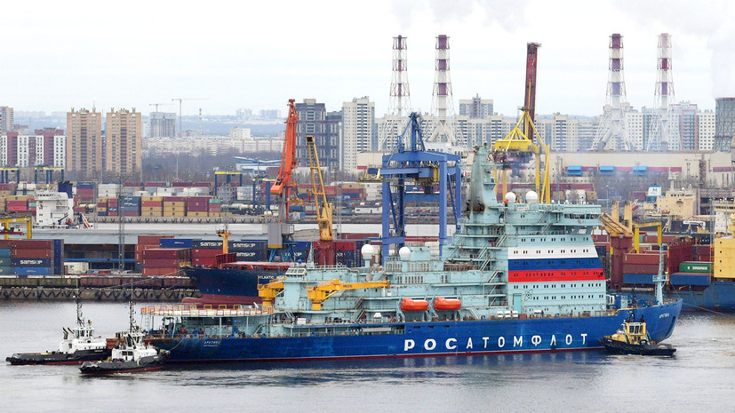 Флагман Заполярья: российский атомный ледокол «Арктика» завершил первый этап ходовых испытаний