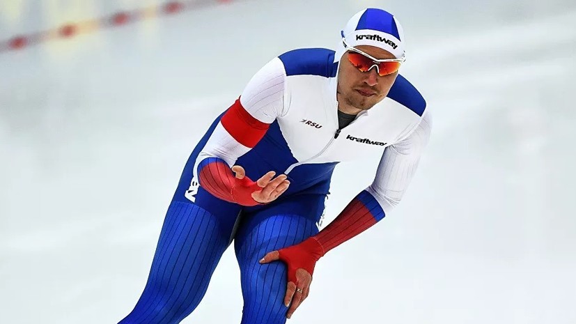 Конькобежец Кулижников завоевал золото на 1000 м на этапе КМ в Нагано