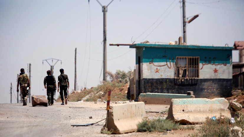В результате атаки БПЛА боевиков ранены двое сирийских военных