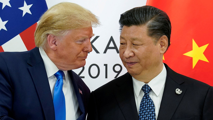 Трамп сообщил о переговорах с Си Цзиньпином