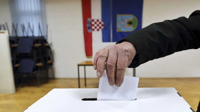 Президентские выборы стартовали в Хорватии