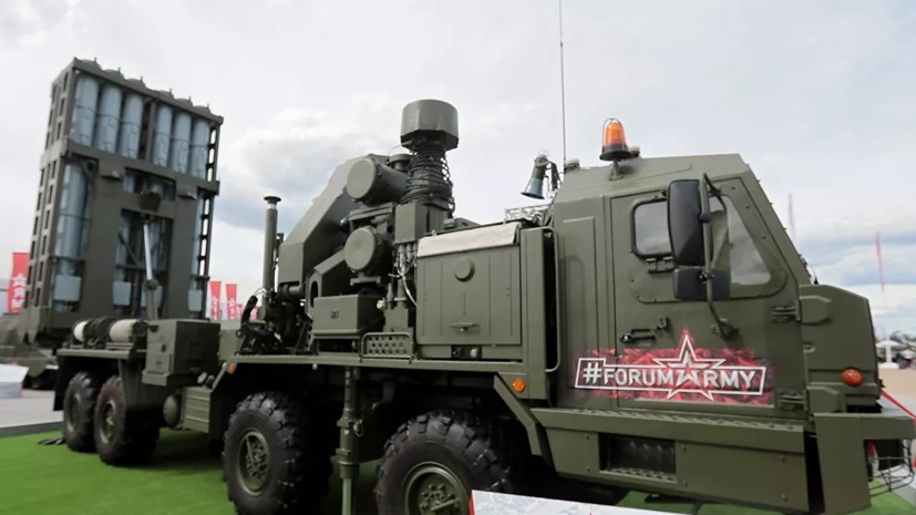 Минобороны России получило первый комплект новейшей ЗРС С-350 «Витязь»