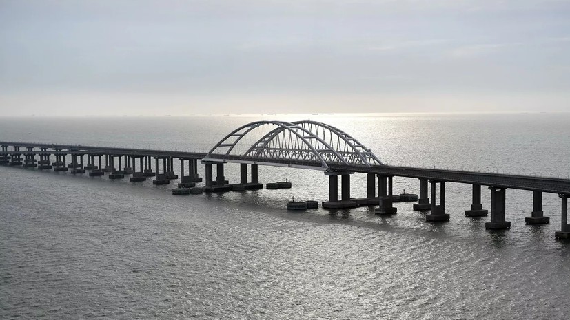 Развожаев оценил открытие железнодорожной части Крымского моста