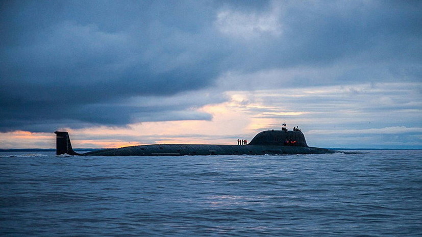 Атомная подлодка «Новосибирск» спущена на воду в Северодвинске