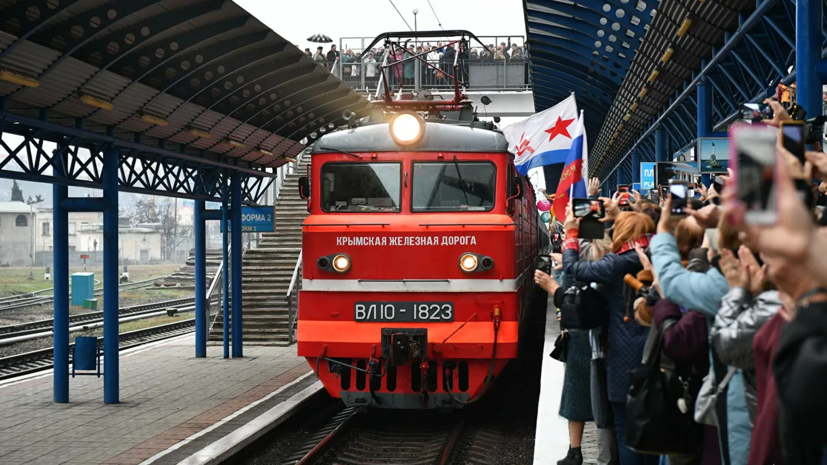 На Украине возбудили дело после прибытия в Крым поезда из Петербурга