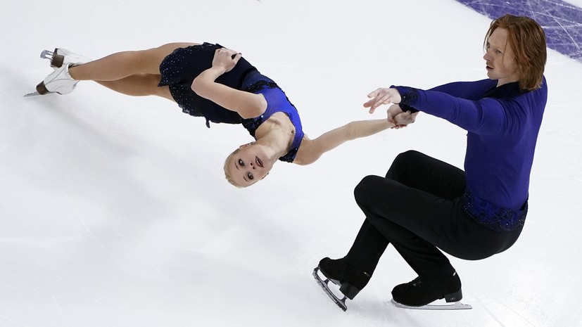 Выше мирового рекорда: Тарасова и Морозов выиграли короткую программу ЧР по фигурному катанию среди пар