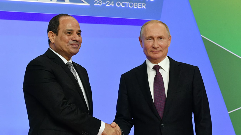 Путин по телефону обсудил с лидером Египта ситуацию в Ливии