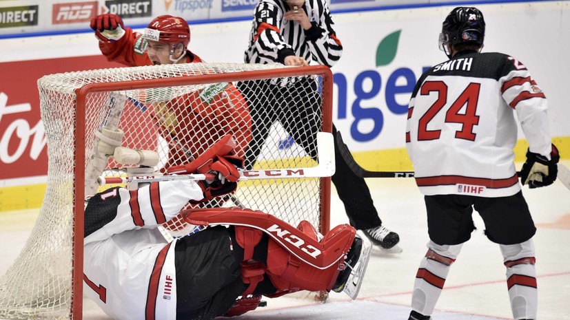 Разгром по всем статьям: Россия забросила шесть шайб Канаде на МЧМ по хоккею