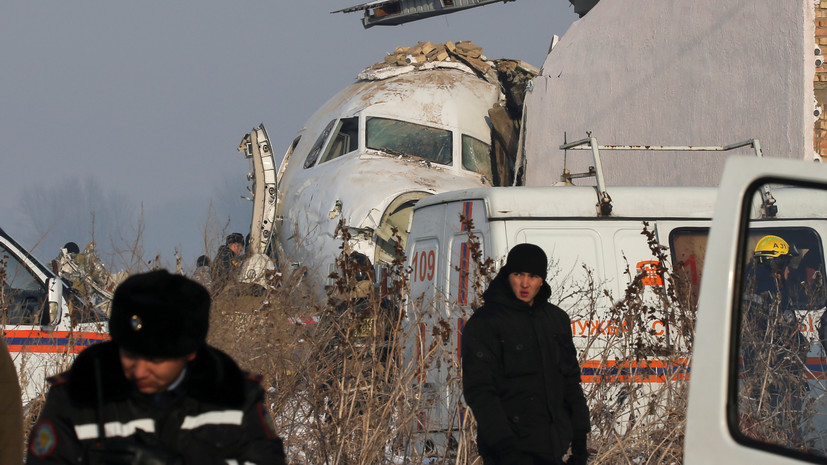 В Казахстане опубликовали поминутную хронологию авиакатастрофы