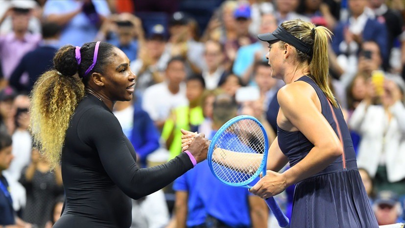 WTA включила матчи между Шараповой и Сереной Уильямс в список лучших противостояний десятилетия