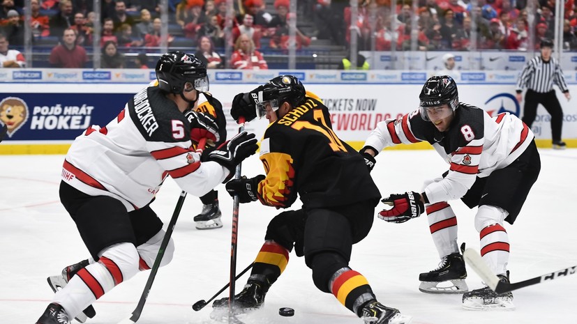 Сборная Канады по хоккею обыграла Германию на МЧМ-2020
