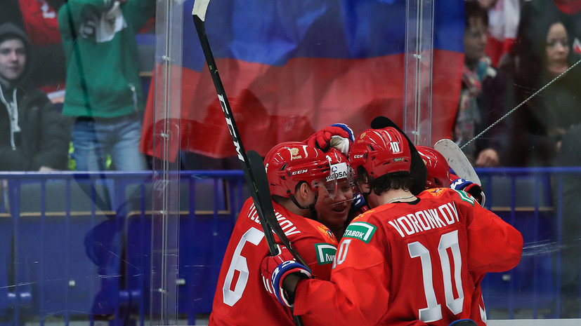 Сборная России разгромила команду Германии на МЧМ по хоккею