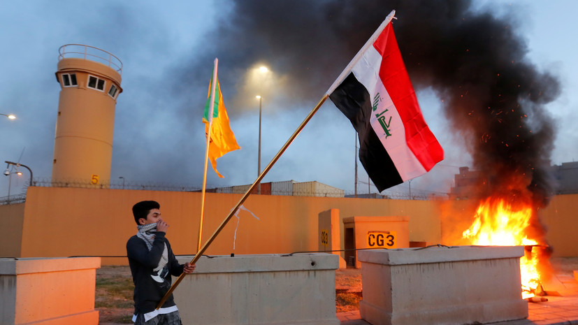 Госдеп: протестующие в Ираке не проникли в посольство США