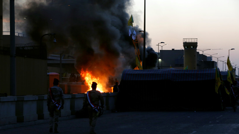 США направили дополнительные силы для защиты посольства в Ираке