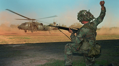 Американские военные в Панаме в 1989 году