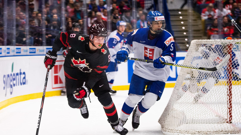 Канада разгромила Словакию и вышла в полуфинал МЧМ по хоккею